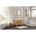 Altair Cascadia 36 Single Bathroom Vanity with Top Weathered Fir Corner View