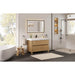 Altair Cascadia 48 Single Bathroom Vanity with Top Weathered Fir Corner View Lifestyle