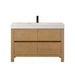 Altair Cascadia 48 Single Bathroom Vanity with Top Weathered Fir Front View