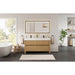 Altair Cascadia 60 Double Bathroom Vanity with Top Weathered Fir Front View
