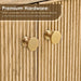 Altair Cecil 36 Single Bathroom Vanity with Top White Oak Hardware