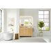 Altair Cedar 48 inch Single Bathroom Vanity with Top Natural Wood Front View