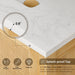 Altair Cedar 72 Double Bathroom Vanity with Top Natural Wood Countertop