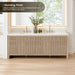 Altair Cerrito 84 Double Bathroom Vanity with Top Natural Oak Stunning Finish