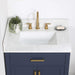 Altair Gavino 30 inch Single Bathroom Vanity with Top Royal Blue Countertop