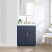 Altair Gavino 30 inch Single Bathroom Vanity with Top Royal Blue Front View
