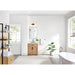 Altair Gavino 30 Single Bathroom Vanity with Top Light Brown Front View