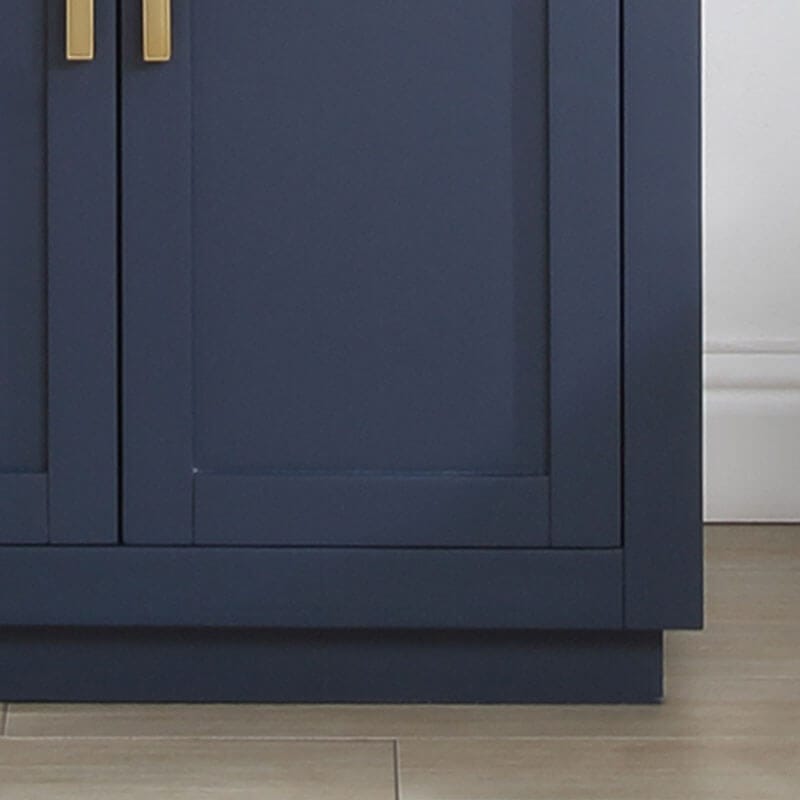Altair Gavino 30 Single Bathroom Vanity with Top Royal Blue Cabinet Close Up