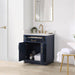 Altair Gavino 30 Single Bathroom Vanity with Top Royal Blue Open