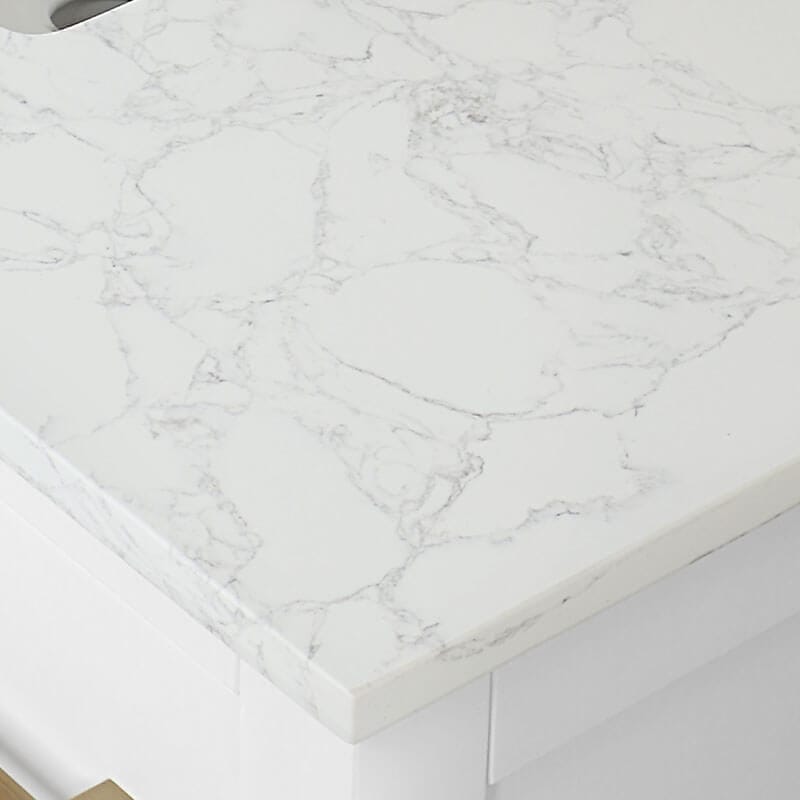 Altair Gavino 42 Single Bathroom Vanity with Top White Countertop Close Up