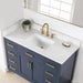 Altair Gavino 48 Single Bathroom Vanity with Top Royal Blue Countertop