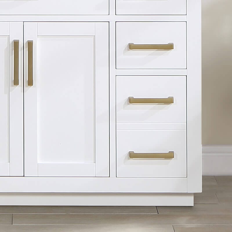 Altair Gavino 48 Single Bathroom Vanity with Top White Close Up