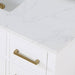 Altair Gavino 48 Single Bathroom Vanity with Top White Countertop Close Up
