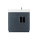 Altair Gazsi 36 Single Bathroom Vanity with Top Classic Blue Back View
