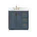 Altair Gazsi 36 Single Bathroom Vanity with Top Classic Blue Front View