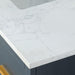 Altair Gazsi 42 inch Single Bathroom Vanity with Top Charcoal Blue Countertop Close Up