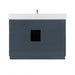 Altair Gazsi 48 Single Bathroom Vanity with Top Charcoal Blue Black View