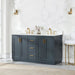 Altair Gazsi 60 inch Double Bathroom Vanity with Top Classic Blue Corner View
