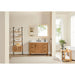 Altair Velora 48 inch Single Bathroom Vanity with Top Mango Brown Front View