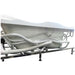 AM124ETL-L 6 ft Right Drain Corner Acrylic White Whirlpool Bathtub for Two Multiple White Pipes Flexible Hoses