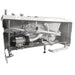AM175-R 57 inch White Acrylic Jetted Whirlpool Bathtub with Fixtures Metal Support Brackets and Frame