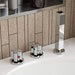 AM189ETL-L 6 ft Right Drain Acrylic White Whirlpool Bathtub with Fixtures Rectangular Handheld Showerhead