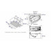 AM198ETL-R 5 ft Clear Rounded Right Corner Acrylic Whirlpool Bathtub Technical Diagram