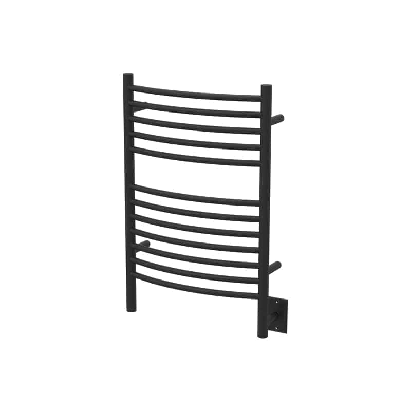 Amba Jeeves Model E Curved in Matte Black Corner View