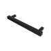 Amba Modello I Square 40 Hardwired Single Bar Matte Black Horizontal Side View