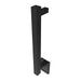 Amba Modello I Square 40 Hardwired Single Bar Matte Black Vertical Side View