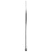 Amba Modello I Round 59 Inch Hardwired Single Bar Polished Stainless Vertical Front View
