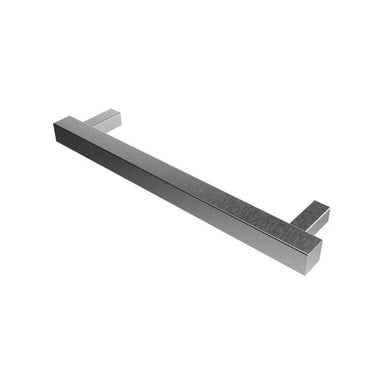 Amba Modello i Square 20 Inch Hardwired Single Bar Brushed Stainless Horizontal Side View