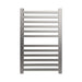 Amba Quadro Q2132.2 12 Bar Towel Warmer in Brushed Stainless Front View