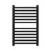Amba Quadro Q2132.2 12 Bar Towel Warmer in Matte Black Front View