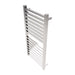 Amba Quadro Q2142.2 16 Bar Hardwired Towel Warmer in Polished Stainless Corner View
