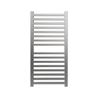 Amba Quadro Q2142.2 16 Bar Towel Warmer in Brushed Stainless Front View