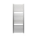 Amba Quadro Q2154.2 20 Bar Towel Warmer in Brushed Stainless Front View