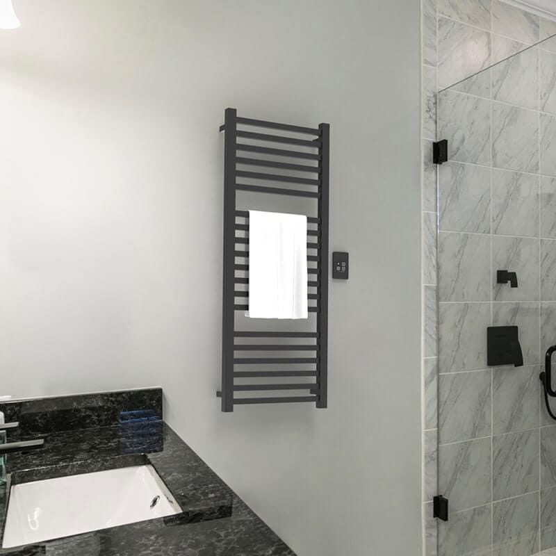 Amba Quadro Q2154.2 in Matte Black With Tdhcr Front View Lifestyle