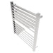 Amba Quadro Q2932.2 12 Bar Hardwired Towel Warmer in Polished Stainless Corner View