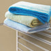 Amba Radiant Shelf Polished Stainless Side View Towels