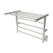 Amba Radiant Shelf Towel Warmer Polished Stainless Side View