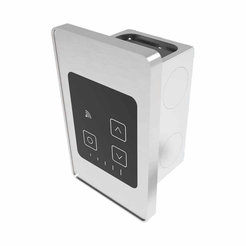 Amba Remotely Wired Touch Digital Heat Controller (TDHCR) in Brushed Stainless