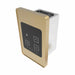 Amba Remotely Wired Touch Digital Heat Controller (TDHCR) in Satin Brass