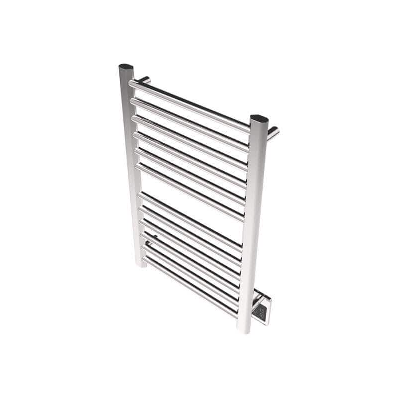Amba Sirio s2132.2 12 Bar Hardwired Towel Warmer Polished Nickel Corner View