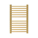Amba Sirio s2132.2 12 Bar Hardwired Towel Warmer Satin Brass