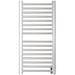 Amba Sirio s2142.2 16 Bar Hardwired Towel Warmer Brushed Stainless Front View