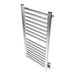 Amba Sirio s2142.2 16 Bar Hardwired Towel Warmer Polished Nickel Corner View