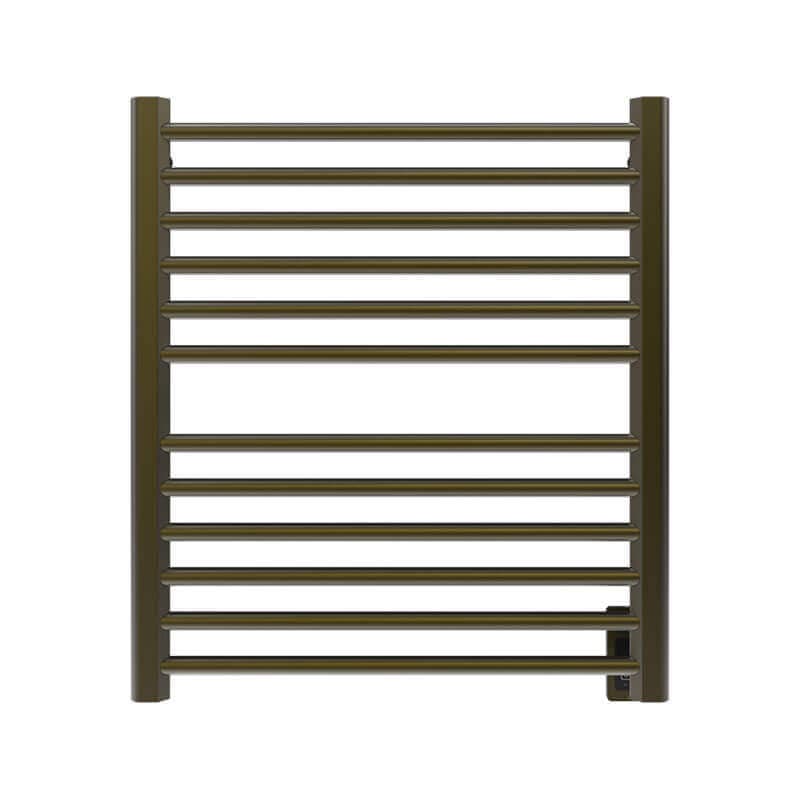 Amba Sirio s2932.2 12 Bar Hardwired Towel Warmer Brushed Bronze Front View