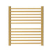 Amba Sirio s2932.2 12 Bar Hardwired Towel Warmer Satin Brass