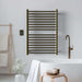 Amba Sirio s2942.2 16 Bar Hardwired Towel Warmer Brushed Bronze Bathroom Set Up
